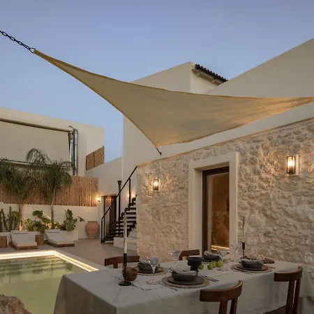 Casa Feliz Crete, Mediterranean In Gerani Rethymno *